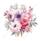watercolor florals